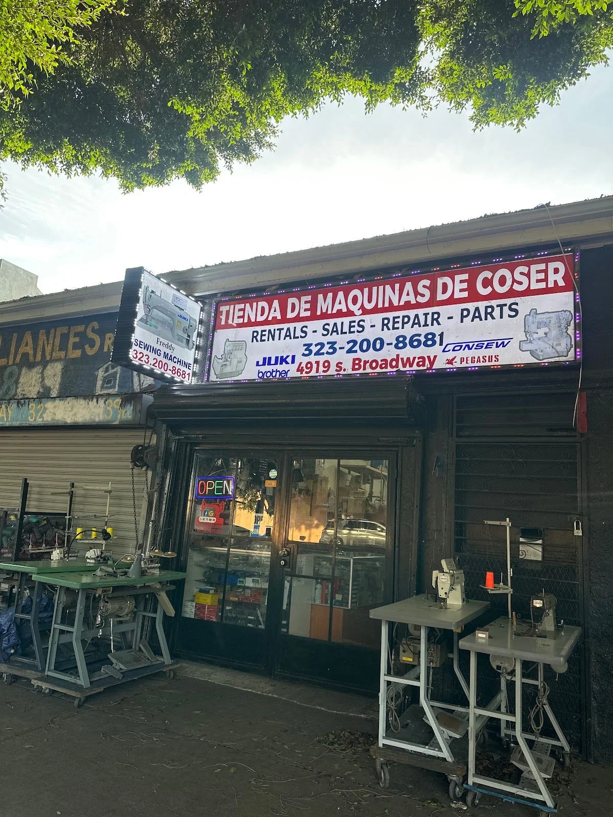 Sewing machine Tienda de máquinas de coser