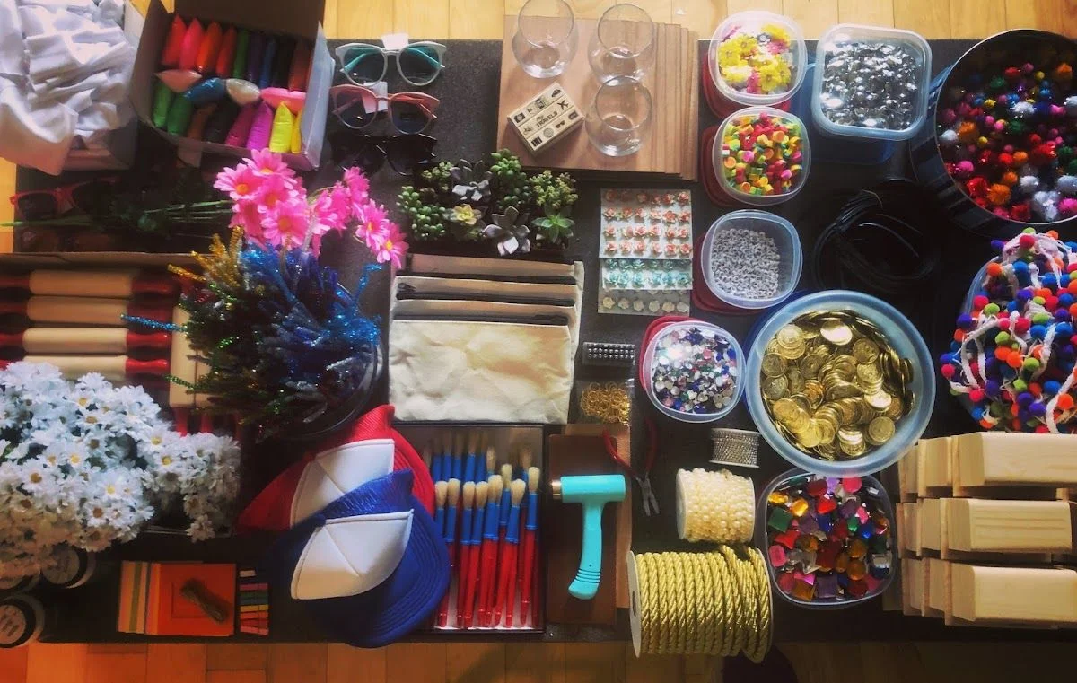 The Frosted Flamingo | A Mobile Art Studio