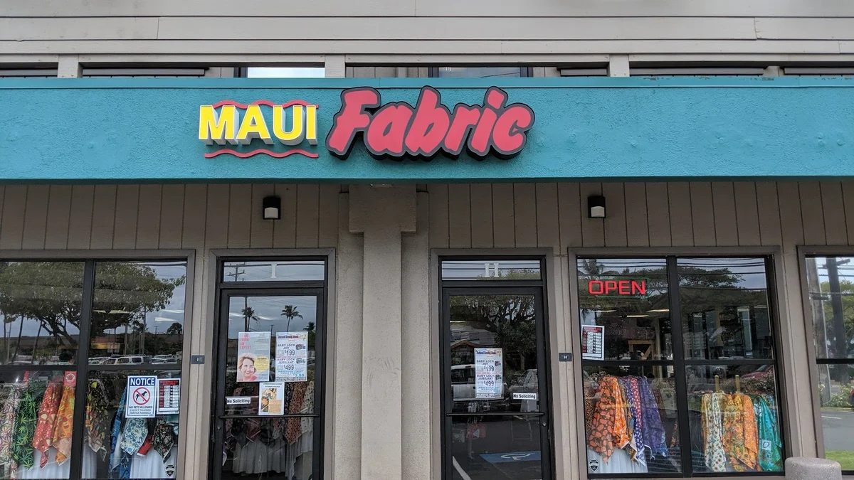 Maui Discount Fabric and Machines
