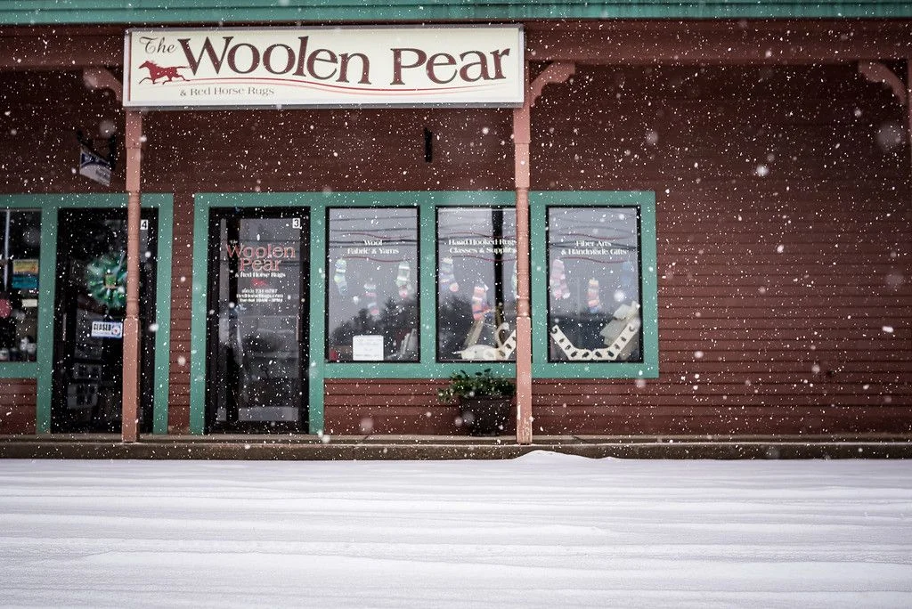 The Woolen Pear and Red Horse Rugs