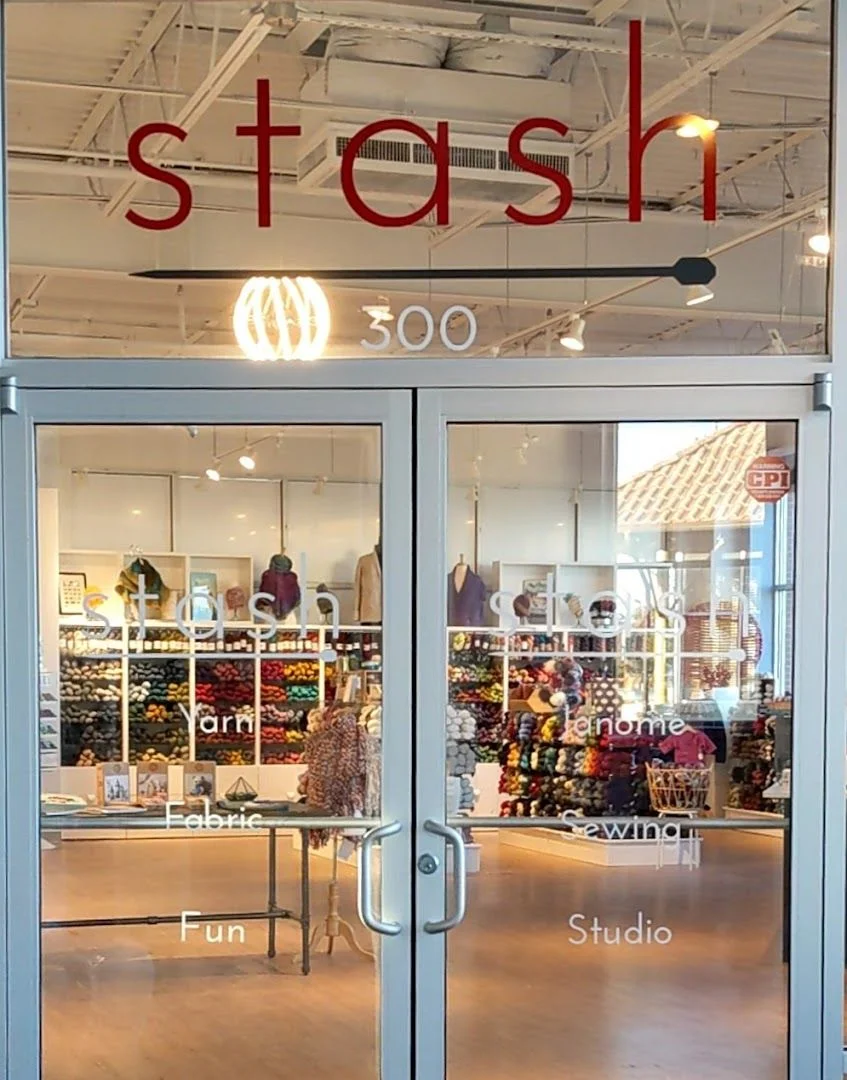 Stash Charlotte (Yarn, Fabric, Janome Sewing Machines)